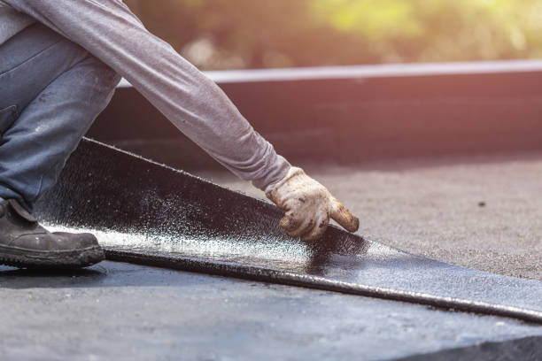 Professional Waterproofing technician working in Greenville, GA